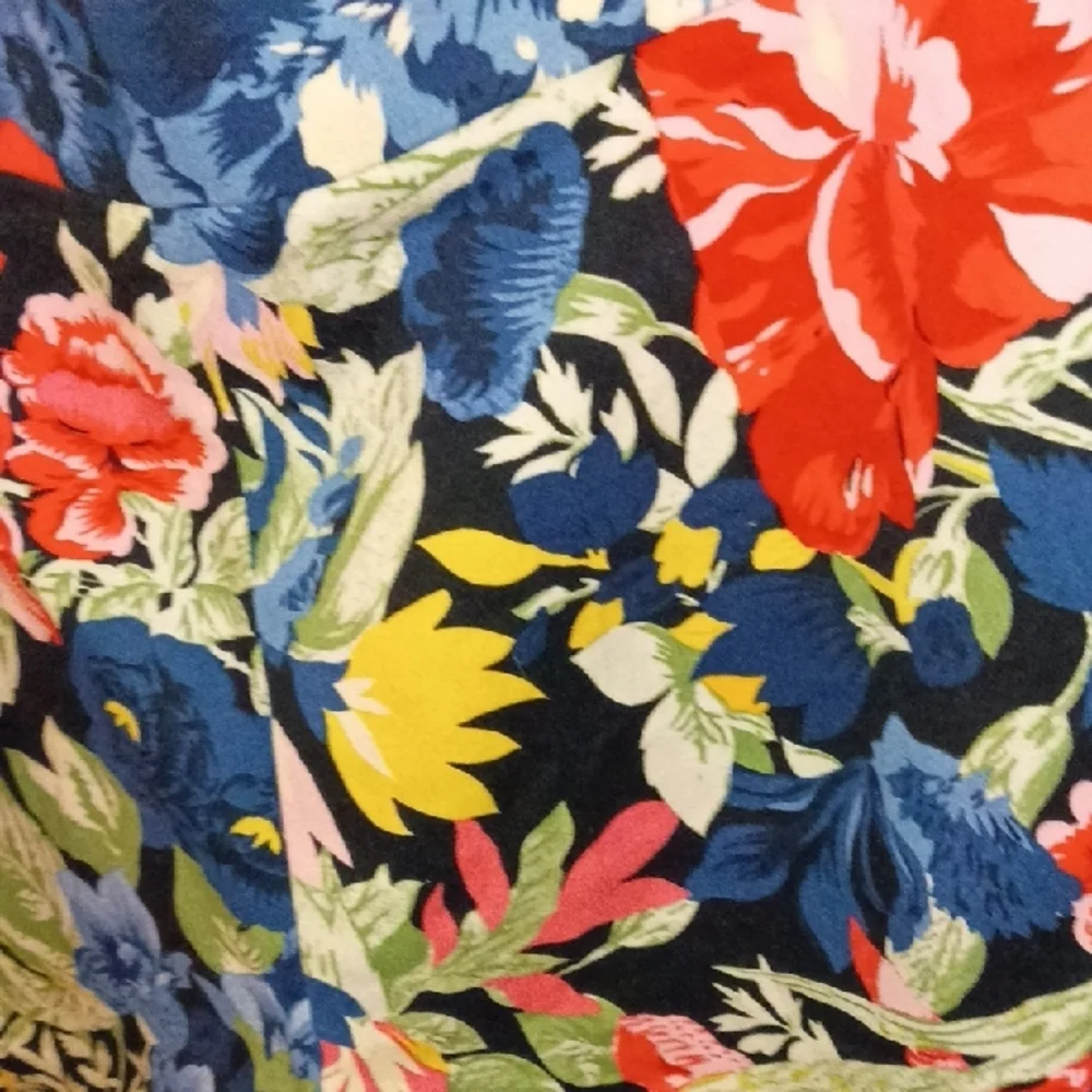 Zara TRF Multicolor Floral Button-Front Skort - Picture 6 of 6